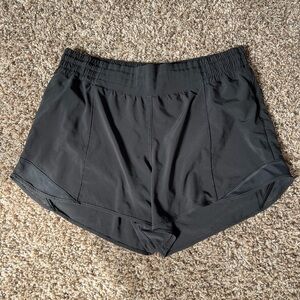 lululemon athletica Black Run/Train Shorts